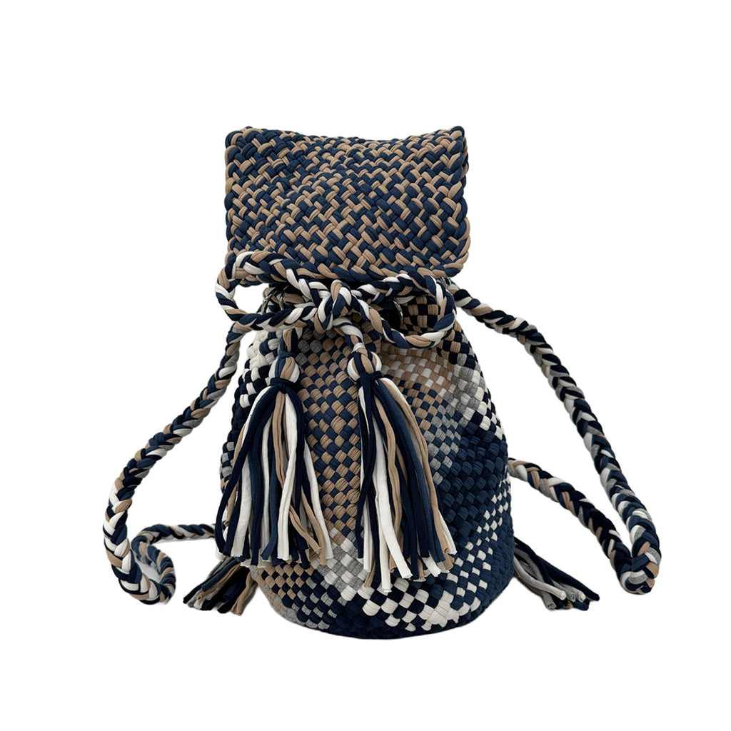 Backpack Blue, Beige, White, Grey | Shoulder carry