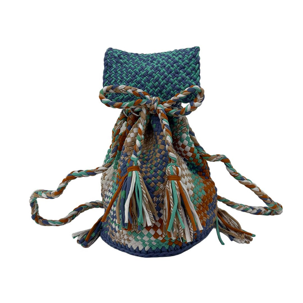 Backpack Purple, Light Blue, Orange | Shoulder carry