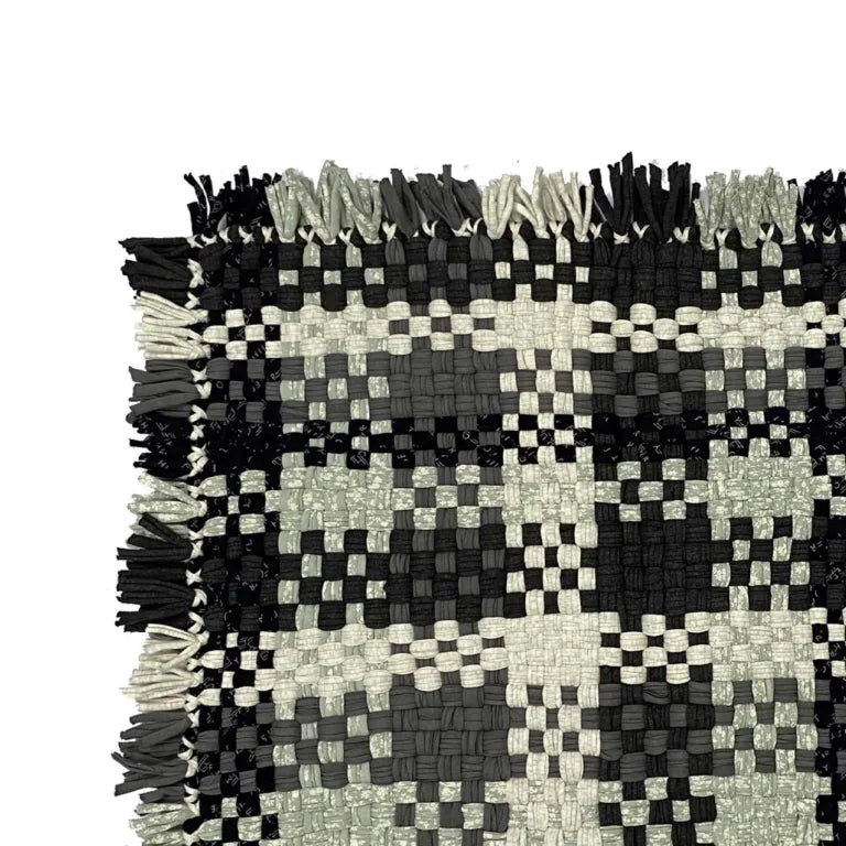 Image of Bathroom Mat / Door Mat / Meditation Mat | Charcoal, Grey, Silver Grey