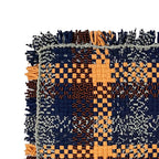 Bathroom Mat / Door Mat / Meditation Mat | Peach, Navy Grey