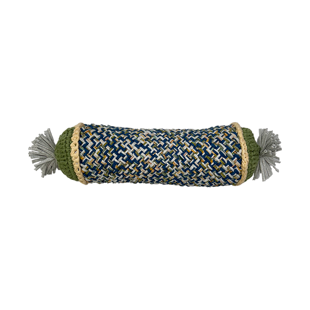 Image of Bolster With Pre Filled Filler | Green, Blue, Grey
