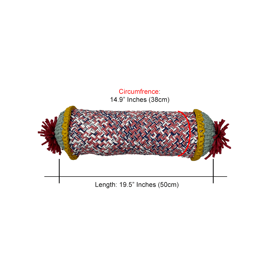 Image of Bolster With Pre Filled Filler | Pink, Blue, White, Green, Yellow