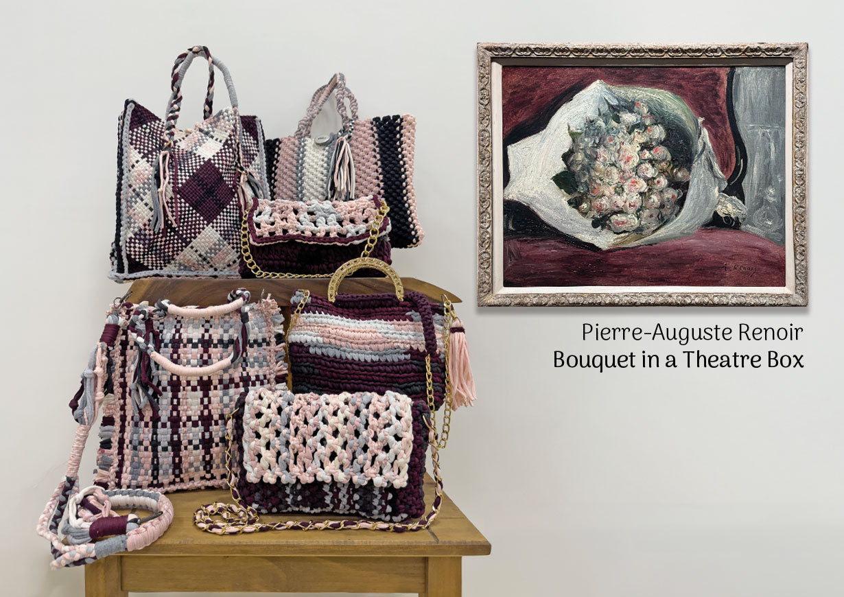 Image of Small Satchels | Burgundy, Powder Pink, White, Grey, Charcoal