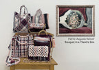 Small Satchels | Burgundy, Powder Pink, White, Grey, Charcoal