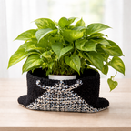 Planter bag | Size: small | Black, White