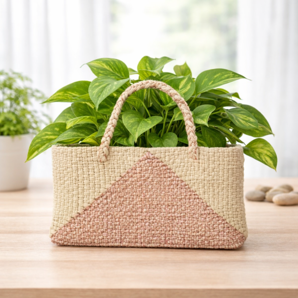 Image of Planter bag | Size: small | Sandal, Pink, Small