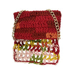 Crochet Clutch | Red,Pink,Yellow,Green