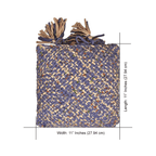 Square Cushion Cover With Filler | Lavender, Off White, Pink