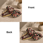 Soft Tote | Hand Carry | Yellow Ecru Red Green Coral Grey Black
