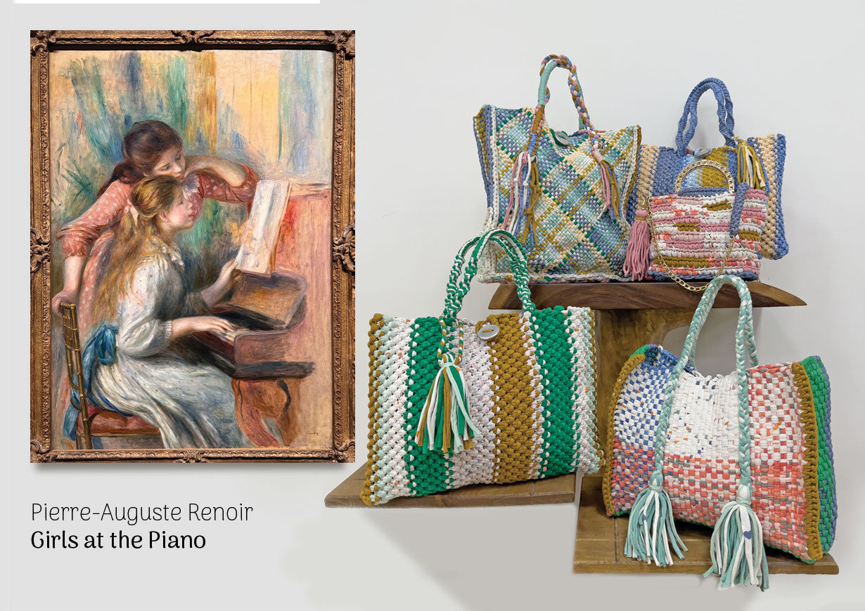 Image of Soft Tote | Hand Carry | Pink, Blue, Lemon, Ivory, Sea Green, Aqua