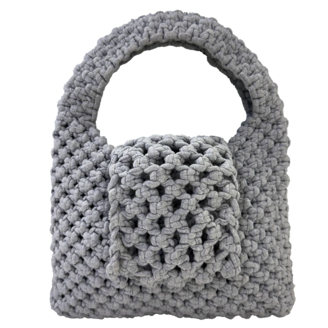 Grey Trellis Bag