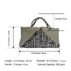 Planter bag | Size: small | Grey, Black, White, Small