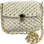 Macrame Sling | Ivory | Shoulder Sling or Cross body