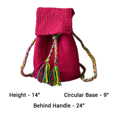 Backpack | Red Color Classic Collection | Shoulder carry
