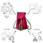 Backpack | Red Color Classic Collection | Shoulder carry