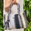 Image of Macrame Mini Black, Ash Charcoal, Grey | Hand carry