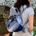 Backpack Navy Grey Color Premium Collection | Shoulder carry