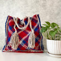 Soft Tote | Hand Carry | Blue, Red, Silver