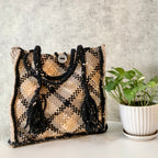 Soft Tote | Hand Carry | Beige, Grey Black