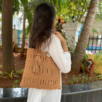 Macrame Handbag Nutmeg