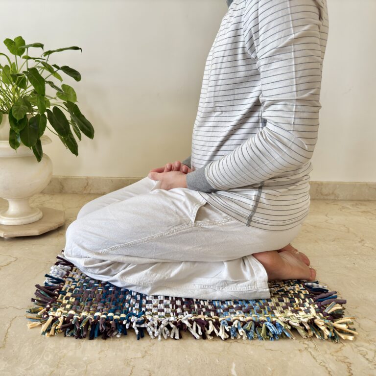 Image of Bathroom Mat / Door Mat / Meditation Mat | Aubergine, Blue, Moss Green, Grey, Lemon, Light Purple