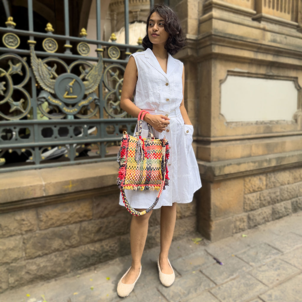 Small Satchels | Yellow, Red, Coral, Ash, Green, Black