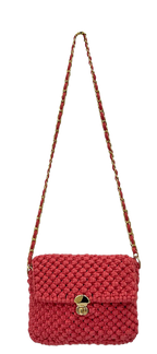 Macrame Sling | Coral| Shoulder Sling or Cross body
