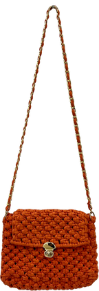 Macrame Sling | Orange | Shoulder Sling or Cross body