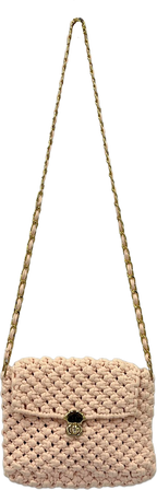 Macrame Sling | Talc | Shoulder Sling or Cross body