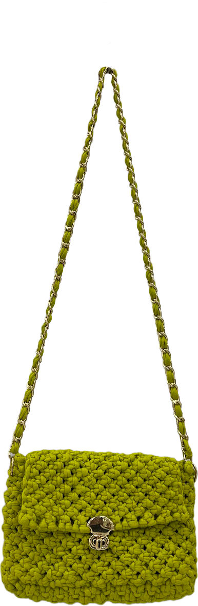 Image of Macrame Sling | Lime| Shoulder Sling or Cross body