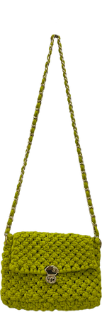 Macrame Sling | Lime| Shoulder Sling or Cross body