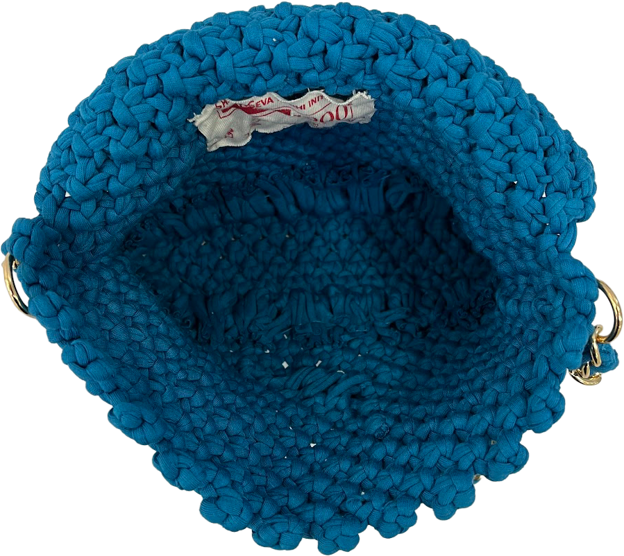 Image of Macrame Sling | Blue | Shoulder Sling or Cross body