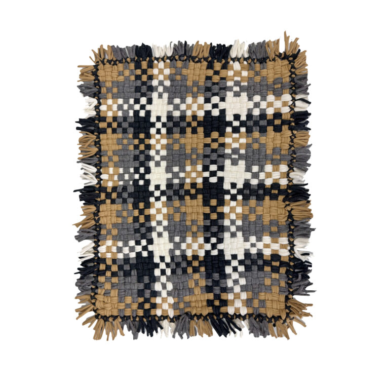 Image of Bathroom Mat / Door Mat / Meditation Mat | Brown, Grey, Black, White