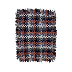Bathroom Mat / Door Mat / Meditation Mat | Navy Grey, Brown