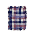 Bathroom Mat / Door Mat / Meditation Mat | Purple, White, Navy