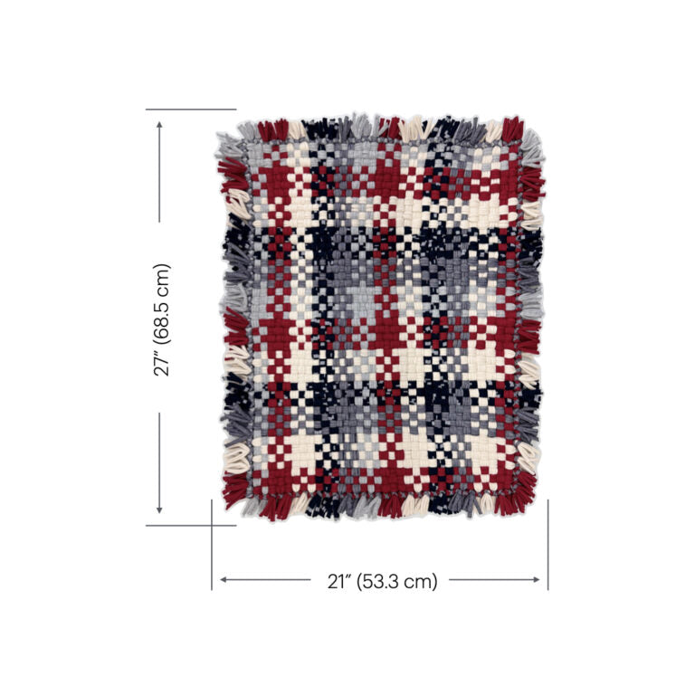 Image of Bathroom Mat / Door Mat / Meditation Mat | Red, White, Grey, Black