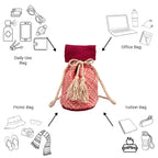Backpack Pink Fuscia Coral Salmon | Shoulder carry