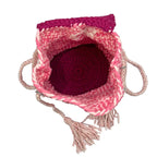 Backpack Pink Fuscia Coral Salmon | Shoulder carry