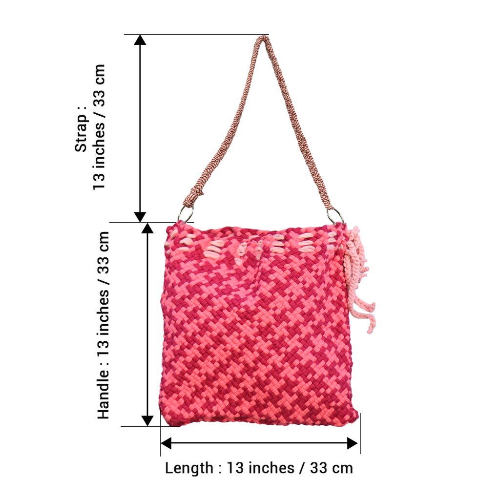 Shoulder Tote Bags Pink Fuscia Coral Salmon Shoulder carry