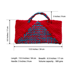 Planter bag | Size: small | Red, Blue
