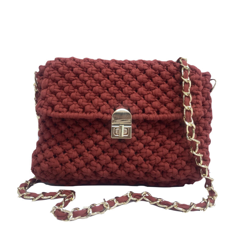 Image of Macrame Sling | Clay | Shoulder Sling or Cross body
