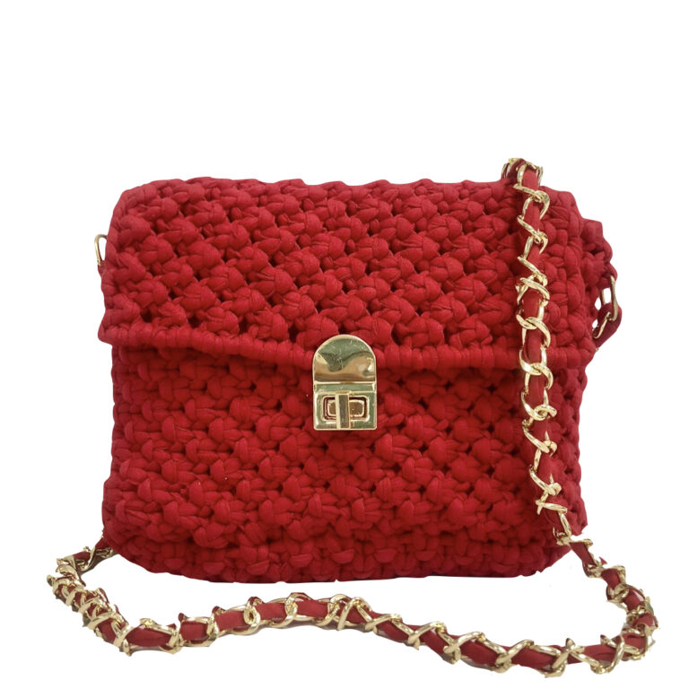 Image of Macrame Sling | Red | Shoulder Sling or Cross body