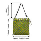 Shoulder Tote Bags Sage Olive black White Shoulder carry