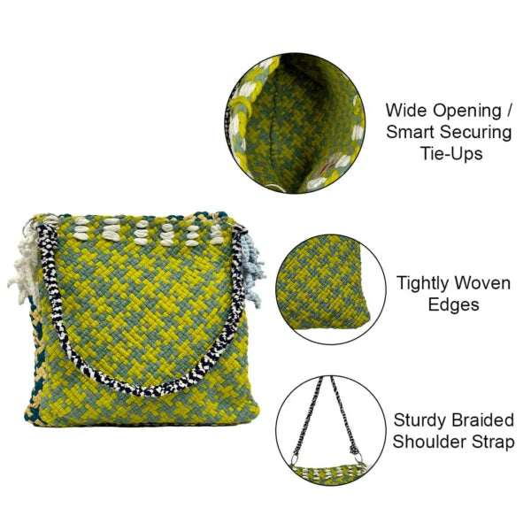 Image of Shoulder Tote Bags Sage Olive black White Shoulder carry