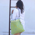 Shoulder Tote Bags Sage Olive black White Shoulder carry