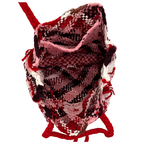 Soft Tote | Hand Carry | Blood Red, Black, Baby Pink