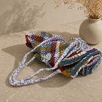 Soft Tote | Hand Carry | Mustard, Stone Blue, Red, Lavender