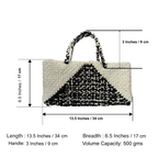 Planter bag | Size: small | White, Charcoal, Black, Small