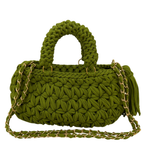 Fleur Bag | Olive Green / Hand, Shoulder or Crossbody Carry