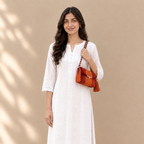 Mosaic Radiance Bag | Rust Orange, Crimson Red / Shoulder Carry